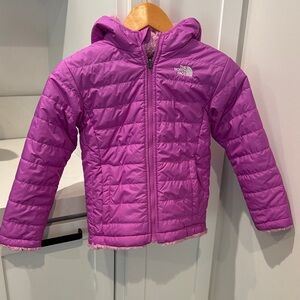 The North Face Magenta Hooded Jacket